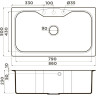 Мойка OMOIKIRI MARU 86-WH Tetogranit/белый 4993165