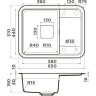 Мойка OMOIKIRI TASOGARE 65-MA 4993480