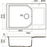 Мойка OMOIKIRI YONAKA 78-LB-BL Artgranit/черный 4993341