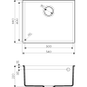 Мойка OMOIKIRI BOSEN 54-U-PL Tetogranit/платина 4993233