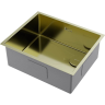 Мойка OMOIKIRI TAKI 54-U/IF-LG Side SF нерж.сталь/светлое золото 4997092